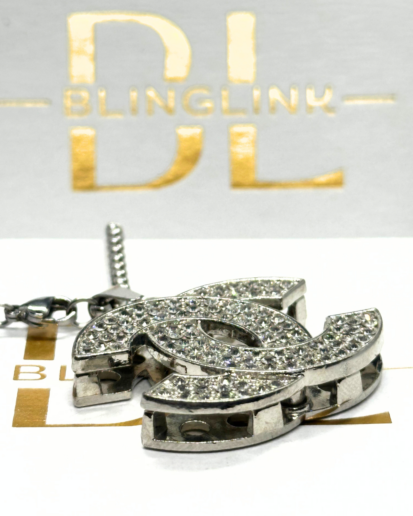 Chanel bling'd out