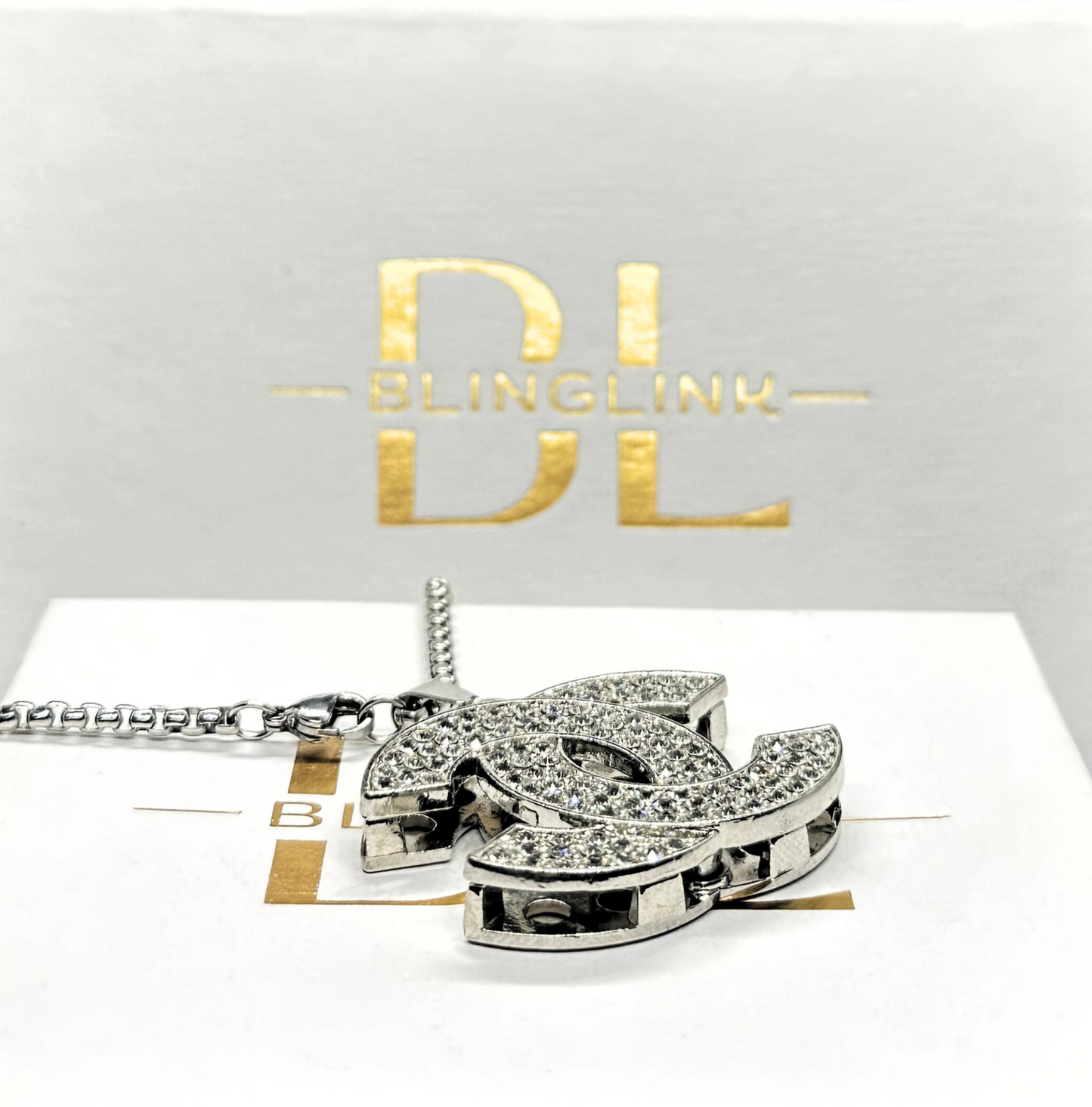 Chanel bling'd out