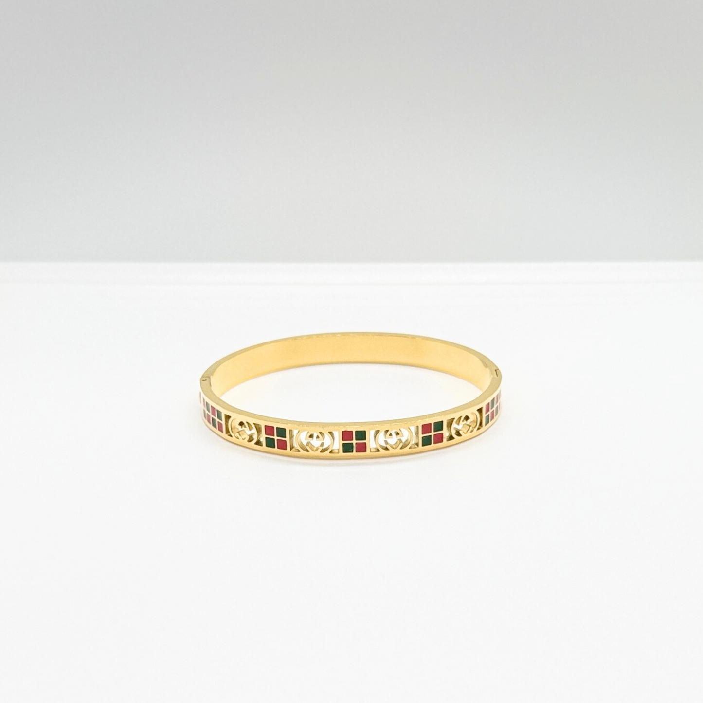 GUCCI Iconic Logo Men Bangle