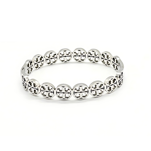 TORY BURCH Logo Studded HQ bangle