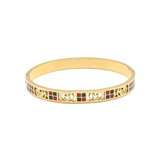 GUCCI Iconic Logo Men Bangle