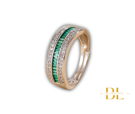 Crystal Stackable Ring